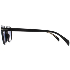 David Beckham Sunglasses DB1007/S 807 08 Black Blue Gradient