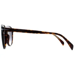David Beckham Sunglasses DB1008/S 086 9O Dark Tortoise Grey Gradient