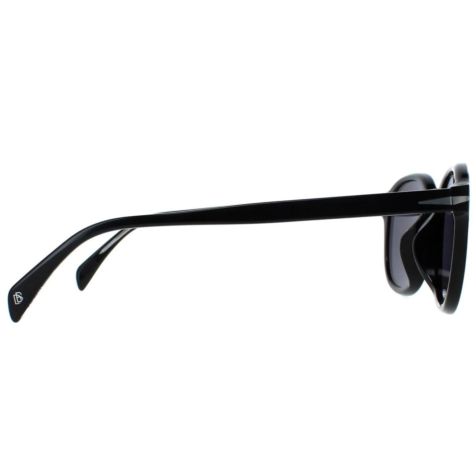 David Beckham Sunglasses DB1011/F/S 807 M9 Black Grey Polarized