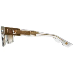 Dita Sunglasses Grandmaster Seven DTS407-A-02 Crystal Clear Yellow Gol