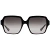Dita Sunglasses Luzpa DTS710-A-01 Black Dark Grey to Clear Gradient
