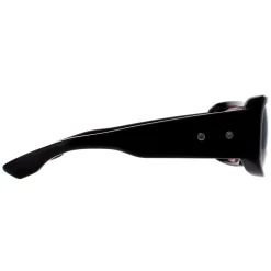 Dita Sunglasses Superflight DTS133-61-02 Black SIlver Grey Grey