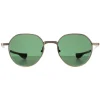 Dita Sunglasses Vers One DTS150-A-01 White Gold Silver G-15 Green