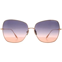 Dita Sunglasses Zazoe DTS145-A-02 Rose Gold Dark Grey to Peach Gradien