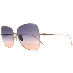 Dita Sunglasses Zazoe DTS145-A-02 Rose Gold Dark Grey to Peach Gradien