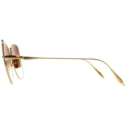 Dita Sunglasses Zazoe DTS145-A-01 Yellow Gold Dark Brown to Clear Grad