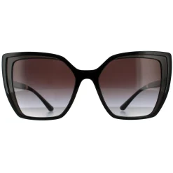 Dolce & Gabbana Sunglasses DG6138 32468G Black On Transparent Grey Dar