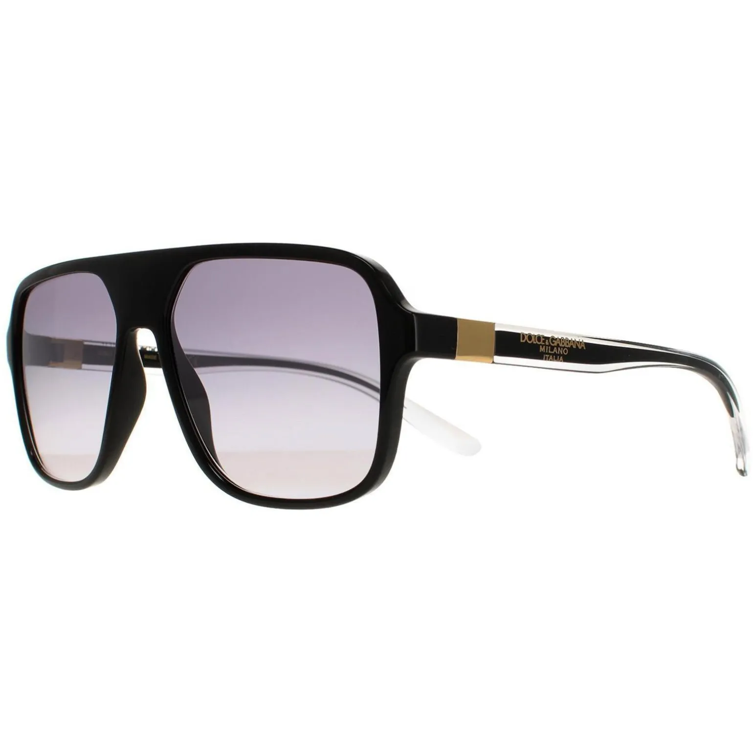 Dolce & Gabbana Sunglasses DG6134 675/79 Black Clear Gradient Blue