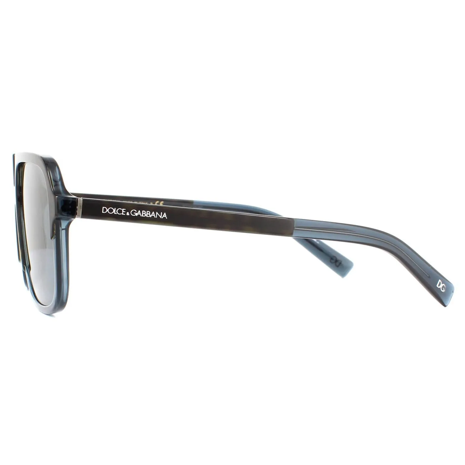 Dolce & Gabbana Sunglasses DG4354 320980 Havana Transparent Blue Brown
