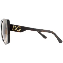 Dolce & Gabbana Sunglasses DG4385 502/13 Havana Brown Gradient Dark Br