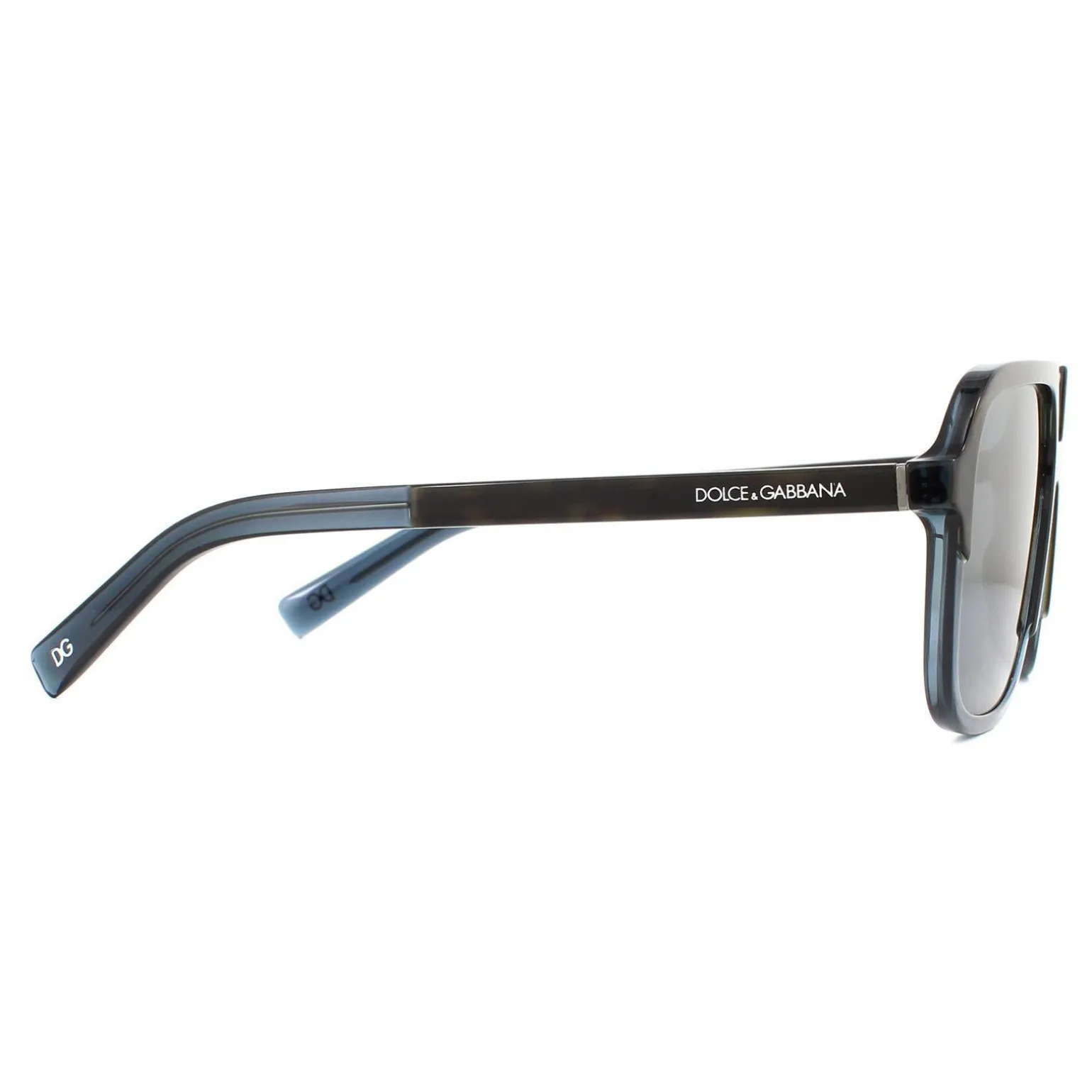 Dolce & Gabbana Sunglasses DG4354 320980 Havana Transparent Blue Brown