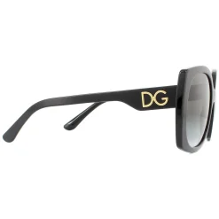 Dolce & Gabbana Sunglasses DG4385 501/8G Black Light Grey Gradient Bla