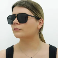 Dolce & Gabbana Sunglasses DG4423 501/81 Black Grey Polarized