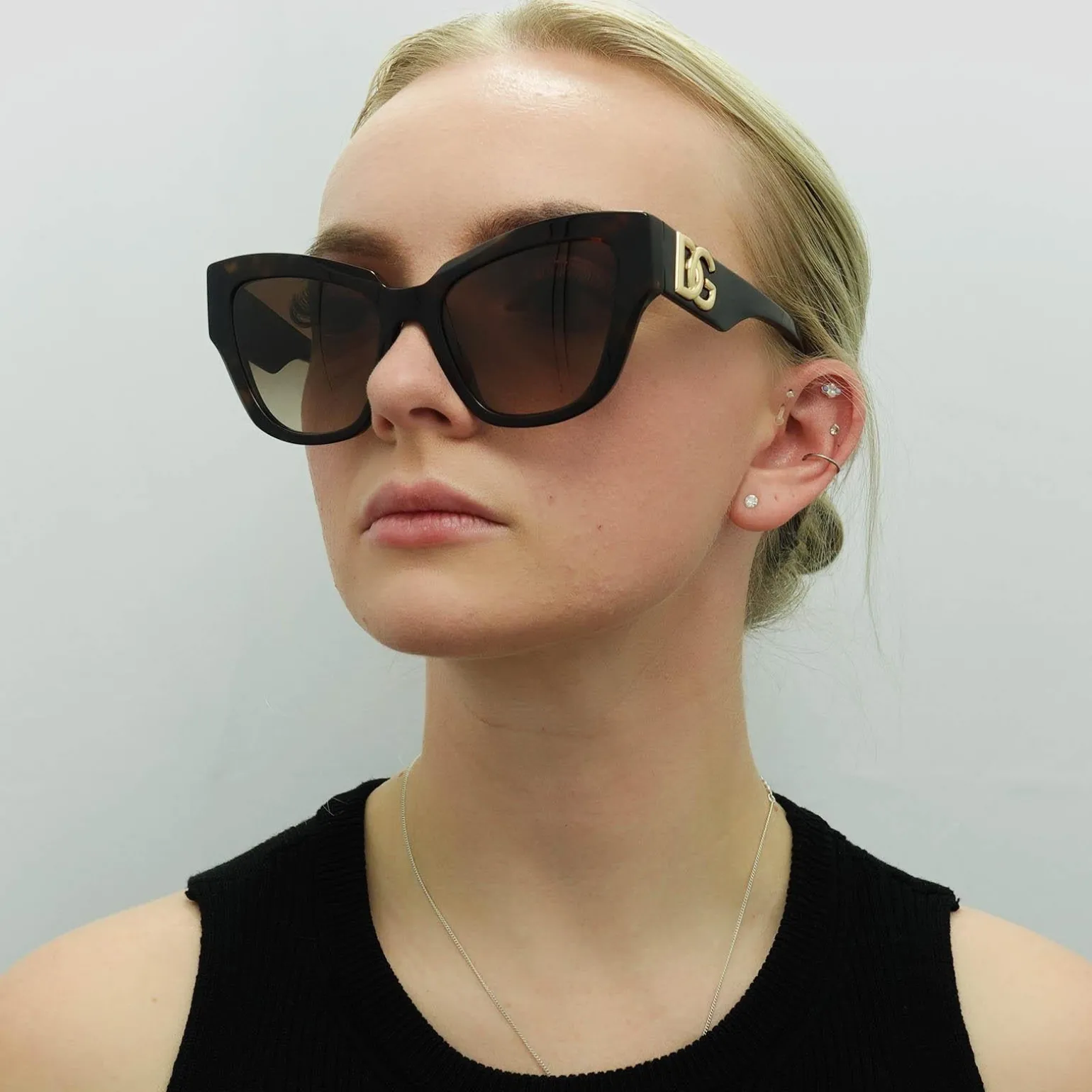 Dolce & Gabbana Sunglasses DG4404 502/13 Havana Brown Gradient