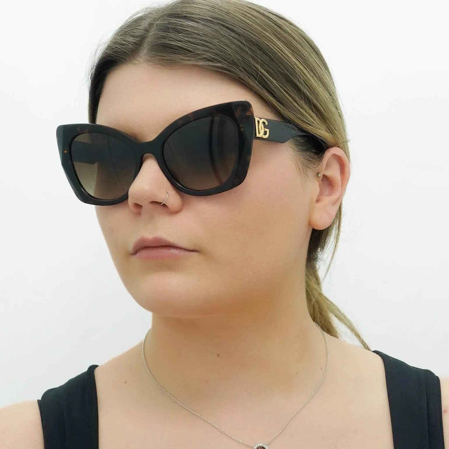 Dolce & Gabbana Sunglasses DG4405 502/13 Havana Brown Gradient