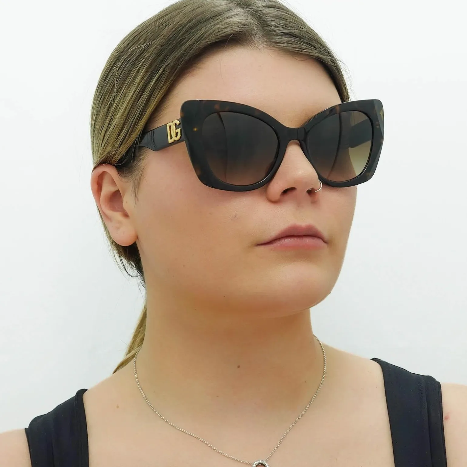 Dolce & Gabbana Sunglasses DG4405 502/13 Havana Brown Gradient