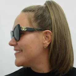 Dolce & Gabbana Sunglasses DG4405 501/8G Black Grey Gradient