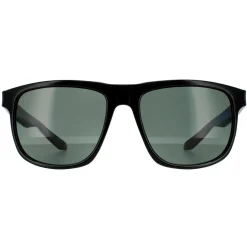 Dragon Sunglasses Sesh 41239-001 Shiny Black Lumalens Smoke Polarized