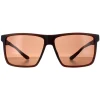 Dragon Sunglasses Sparrow 47613-208 Matte Brown Lumalens Brown