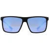 Dragon Sunglasses Sparrow 48088-003 Matte Black Lumalens Blue Ionized