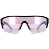 Dragon Sunglasses Tracer X 41091-001 Shiny Black Lumalens Silver Ioniz