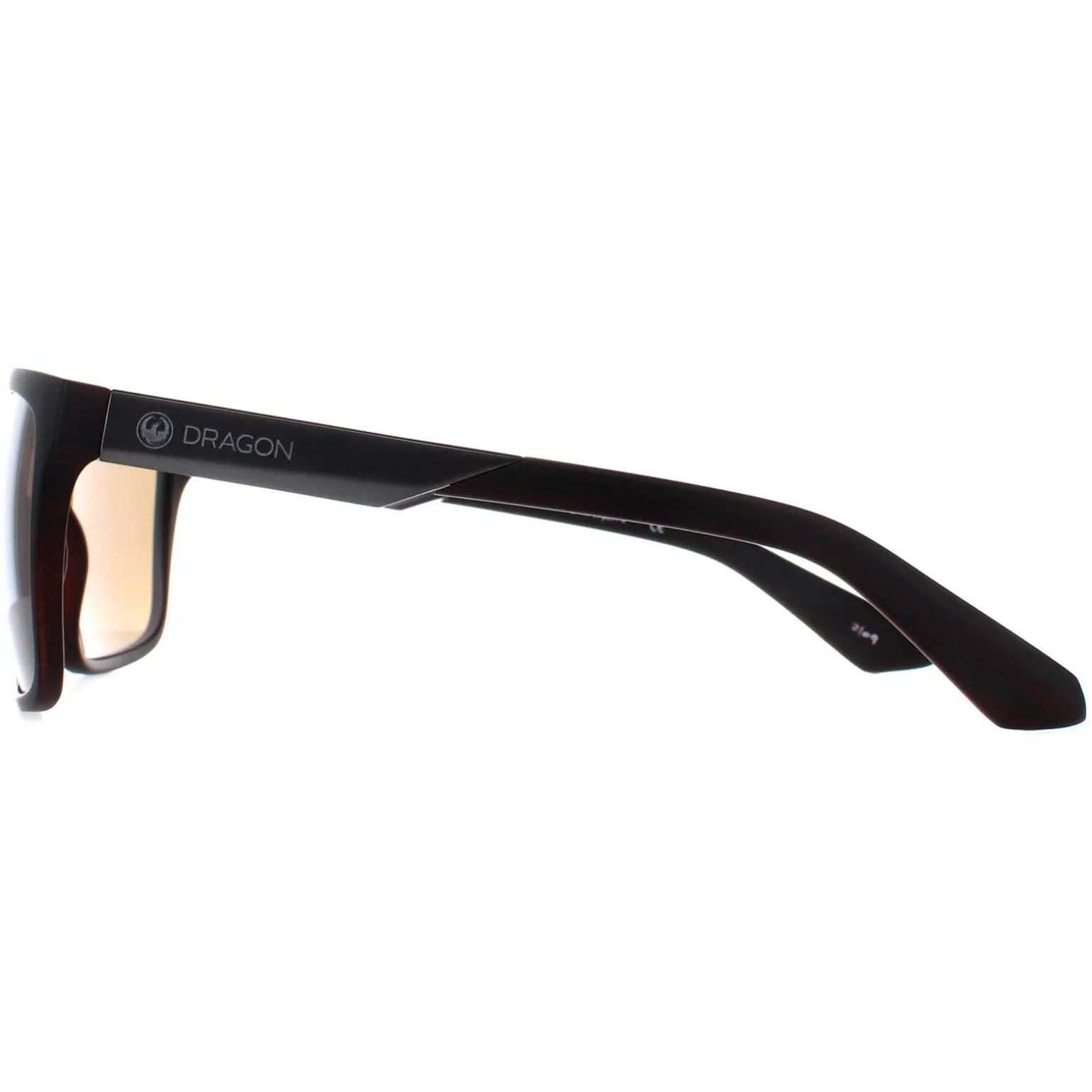Dragon Sunglasses Vinyl 45004-234 Teak Wood Lumalens Brown