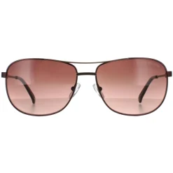 Duck and Cover Sunglasses DCS017 C1 Black Brown Gradient