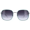 Elle Sunglasses 14911 GN Green Blue Grey Gradient