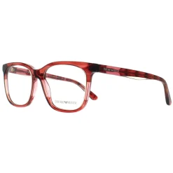 Emporio Armani Glasses Frames EA3228 6057 Shiny Bordeaux on Light Brow