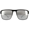 Emporio Armani Sunglasses EA2066 3001Z3 Matte Black Grey Mirror Silver