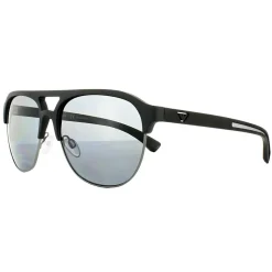 Emporio Armani Sunglasses 4077 5063/81 Black Rubber Grey Polarized