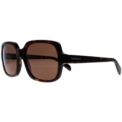 Emporio Armani Sunglasses EA4195 502673 Shiny Havana Dark Brown