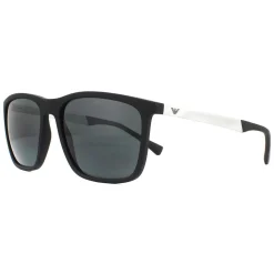 Emporio Armani Sunglasses EA4150 506387 Rubber Black Grey