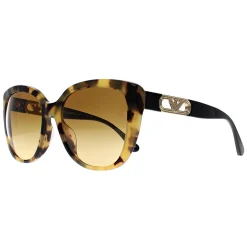 Emporio Armani Sunglasses EA4214U 60593B Shiny Yellow Havana Light Bro