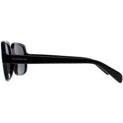 Emporio Armani Sunglasses EA4195 501787 Shiny Black Dark Grey