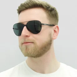 Emporio Armani Sunglasses 2059 320387 Matt Black Grey