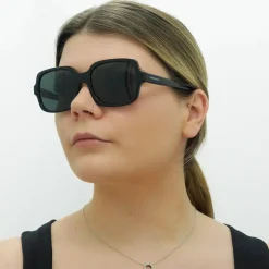 Emporio Armani Sunglasses EA4195 501787 Shiny Black Dark Grey