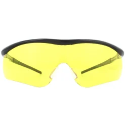 Eyelevel Impact Shooting Safety Glasses Sunglasses Black Yellow Shatte