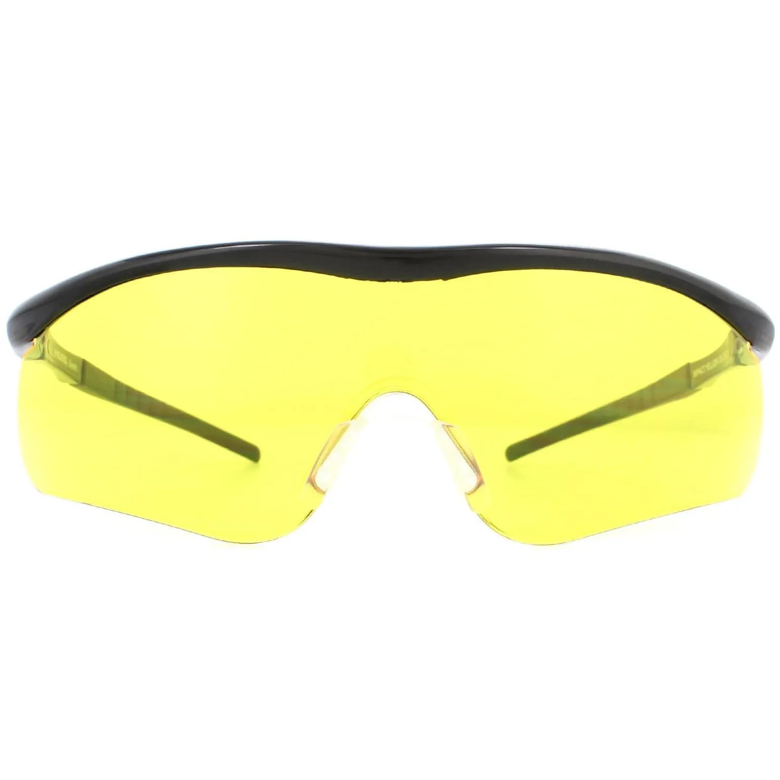Eyelevel Impact Shooting Safety Glasses Sunglasses Black Yellow Shatte