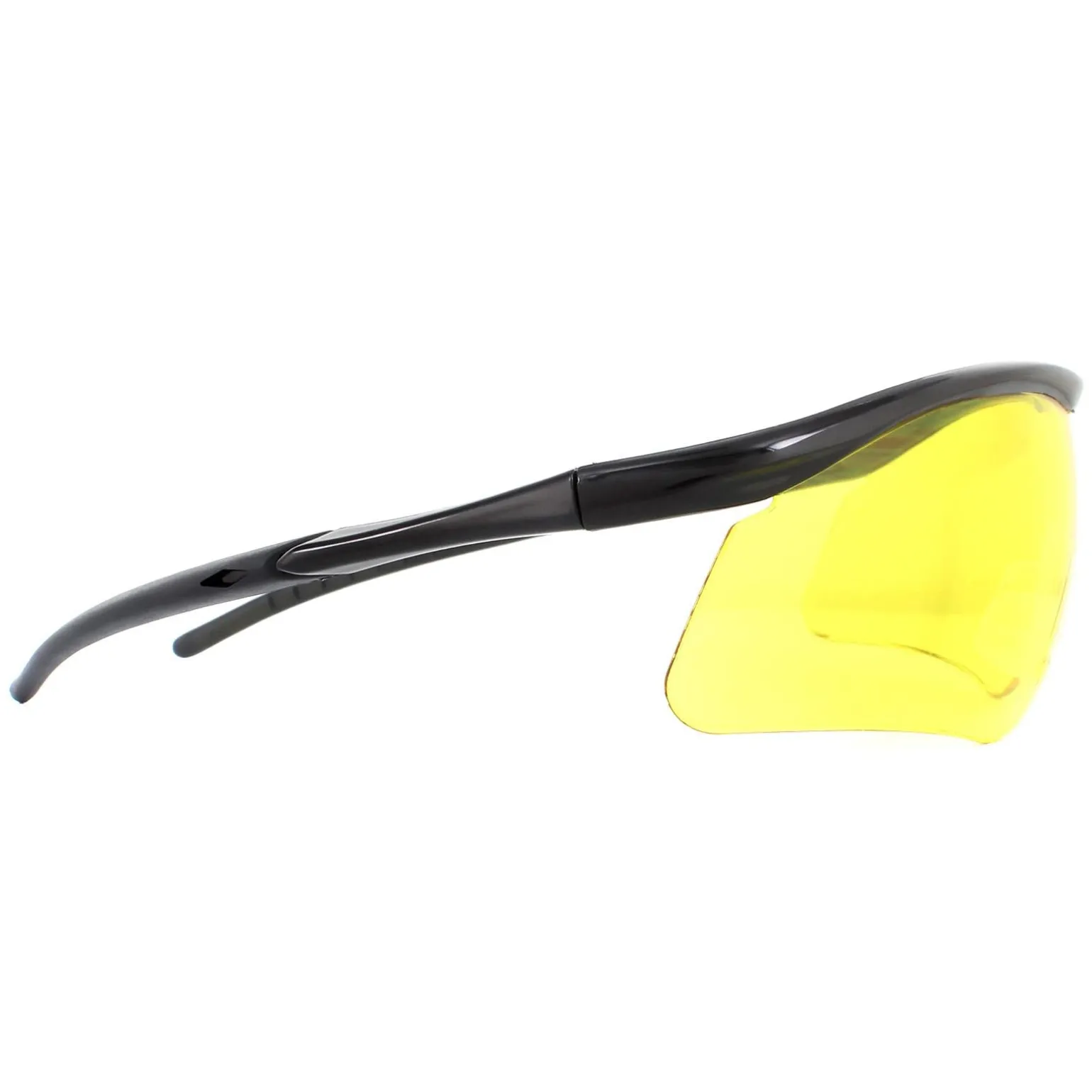Eyelevel Impact Shooting Safety Glasses Sunglasses Black Yellow Shatte