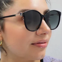 Fendi Sunglasses FF0412S FWM/I4 Nude Blue Polarized