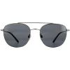 Giorgio Armani Sunglasses AR6042 300381 Matte Gunmetal Grey Polarized