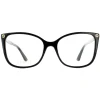 Gucci Glasses Frames GG0026O 001 Black Women