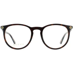 Gucci Glasses Frames GG0027O 002 Havana Women