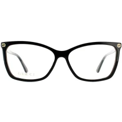 Gucci Glasses Frames GG0025O 001 Black Women