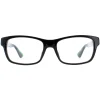 Gucci Glasses Frames GG0006O 006 Black Transparent Green Men Women