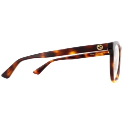 Gucci Glasses Frames GG0329O 002 Light Havana Women