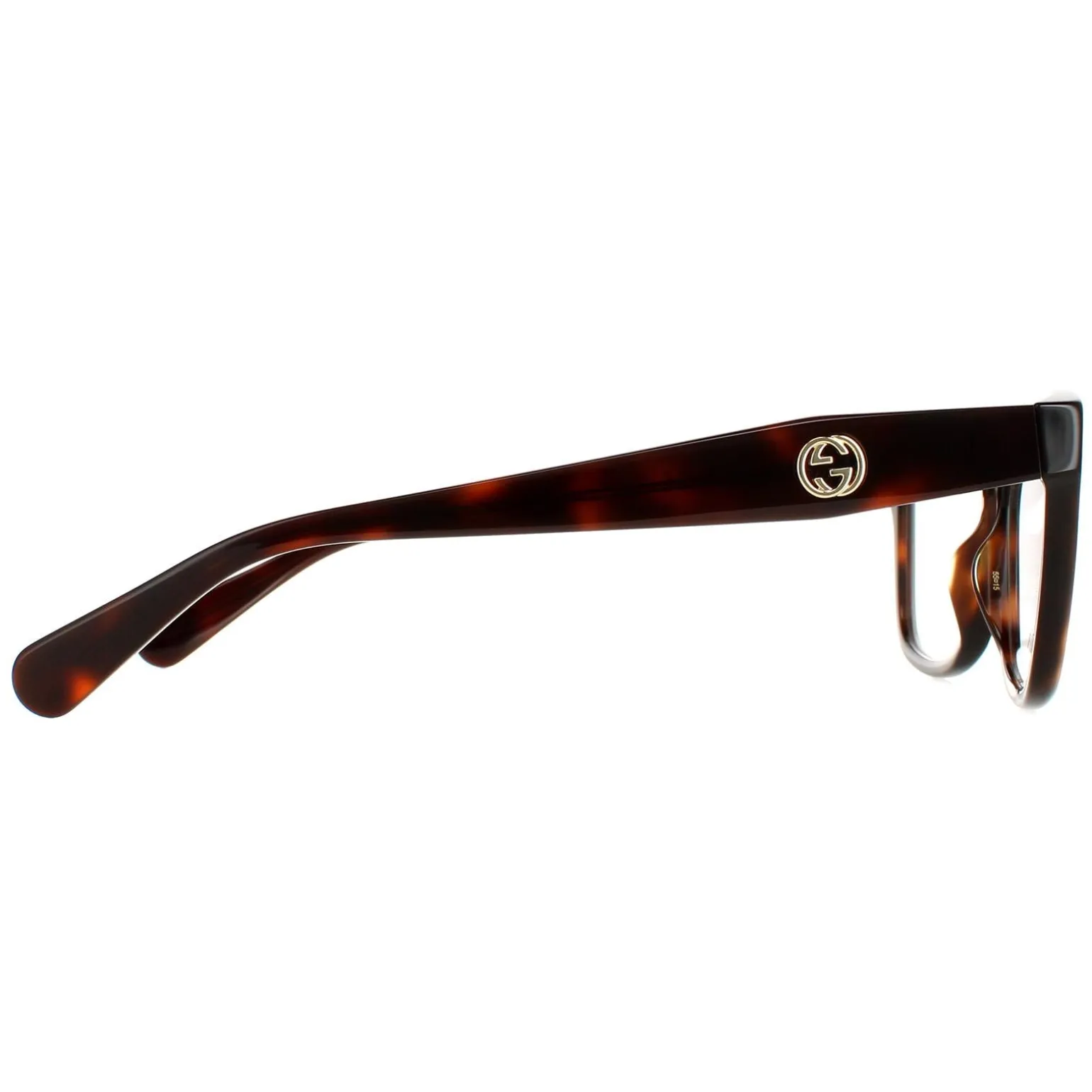 Gucci Glasses Frames GG0798O 005 Dark Havana Women
