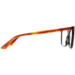 Gucci Glasses Frames GG0025O 003 Black Havana Women