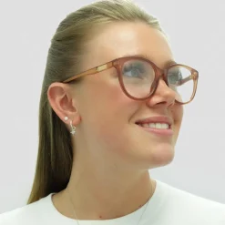 Gucci Glasses Frames GG0791O 002 Brown Women